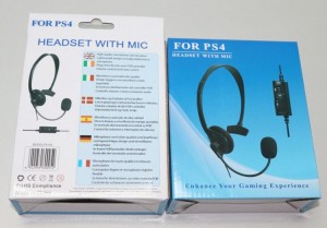 Słuchawki z mikrofonem Headset do konsoli PS4 Konsola Playstation 4