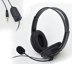 Słuchawki z mikrofonem Headset do konsoli PS4 Konsola Playstation 4 Duże i wygodne